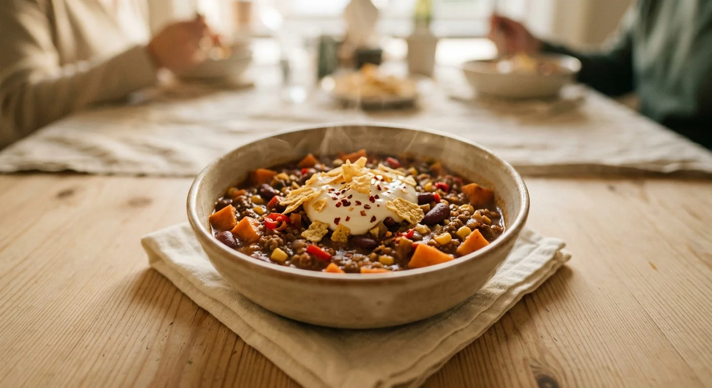 Vegan Sweet Potato Chili