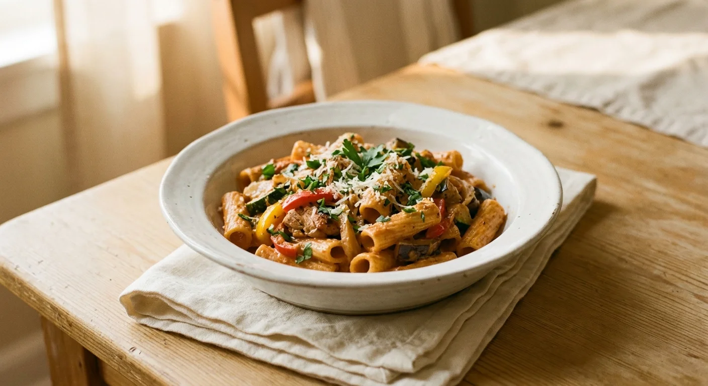 Creamy Peri Peri Chicken Pasta