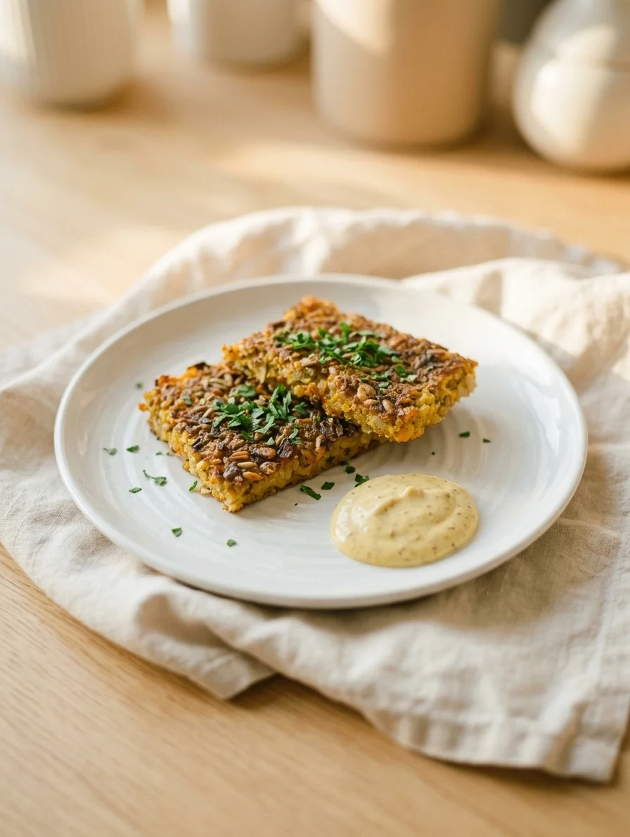 Grünkern and Vegetable Bake