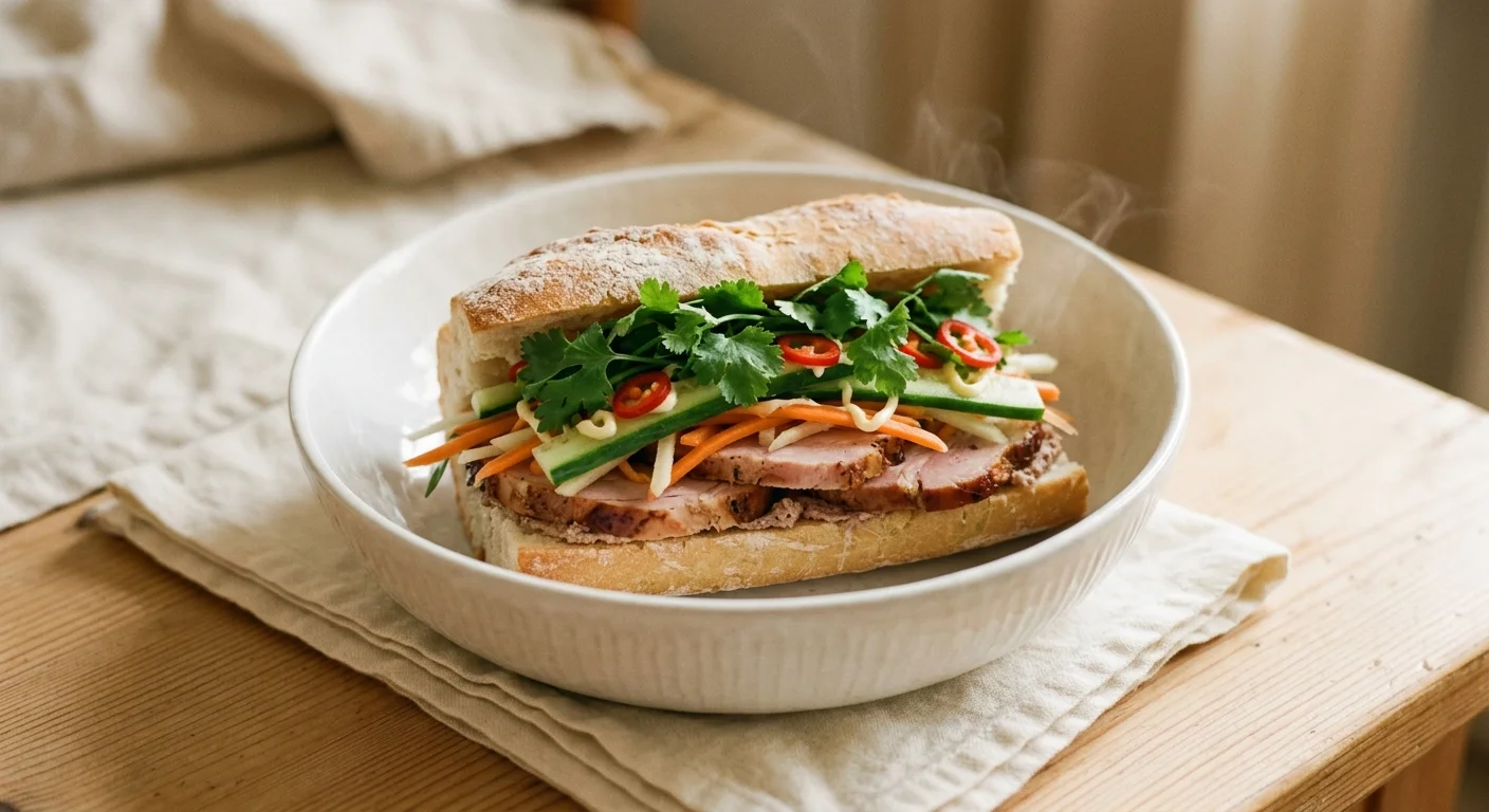 Bánh Mì Fusion: Backschinken & Leberwurst Edition