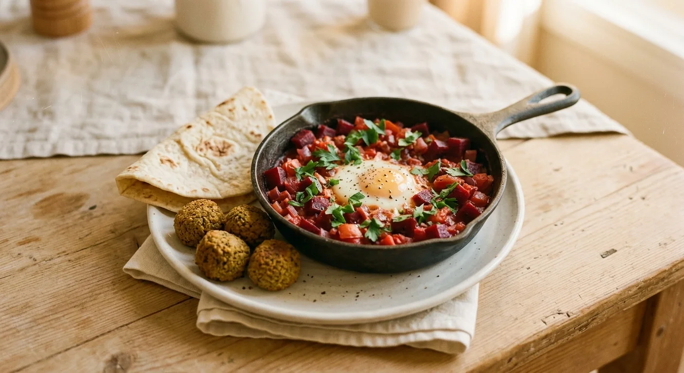 Beetroot Shakshuka